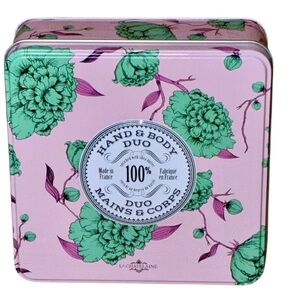 La Chatelaine Rose Oud Hand & Body Duo gift set - Bar Soap 7oz & Hand Cream 1oz